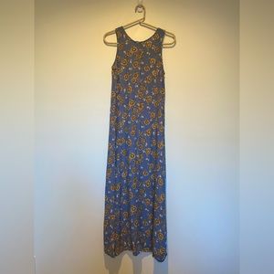 Vintage Floral Dress, Size Large (Best fits Size 2-4)